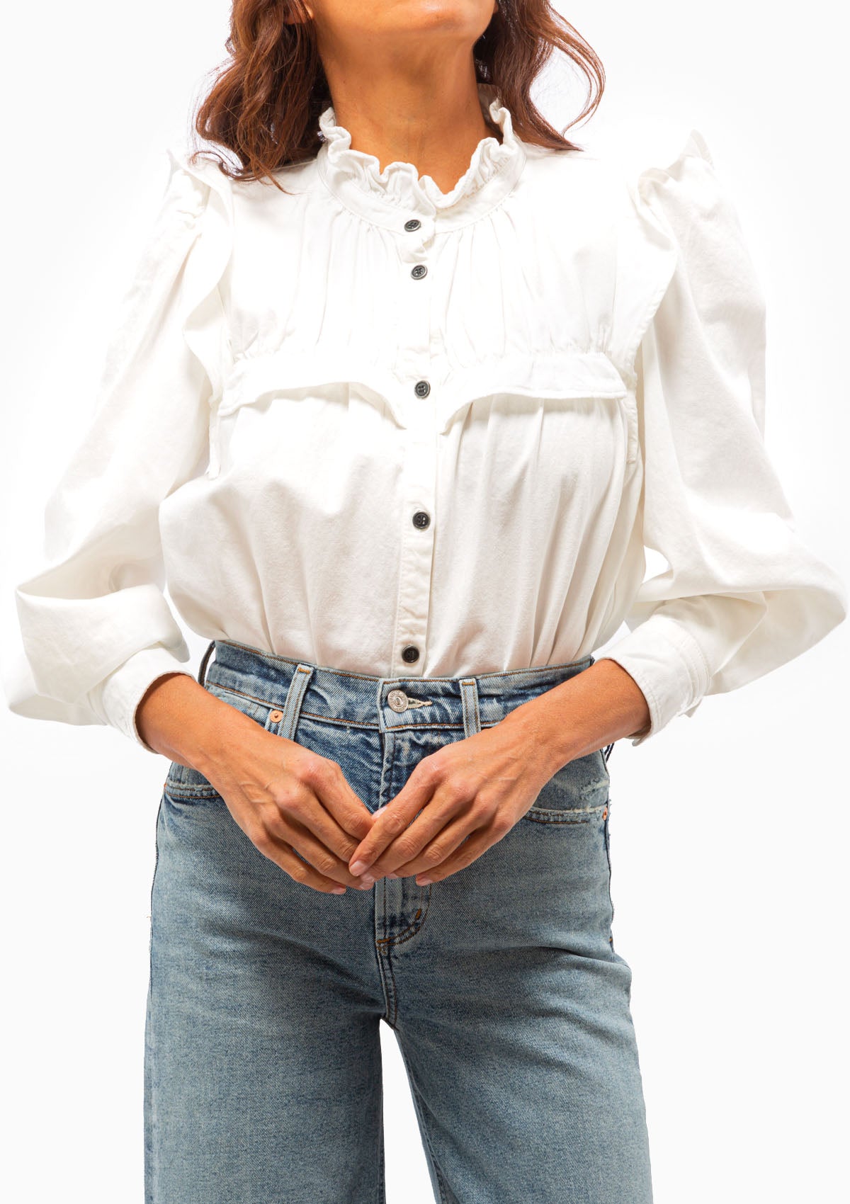 Idety Blouse | White