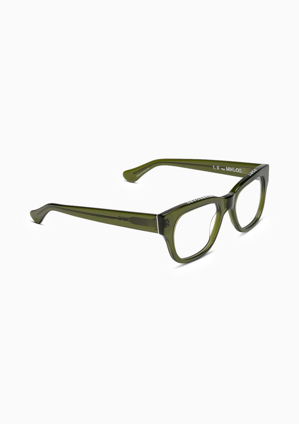 Miklos Reading Glasses | Heritage Green