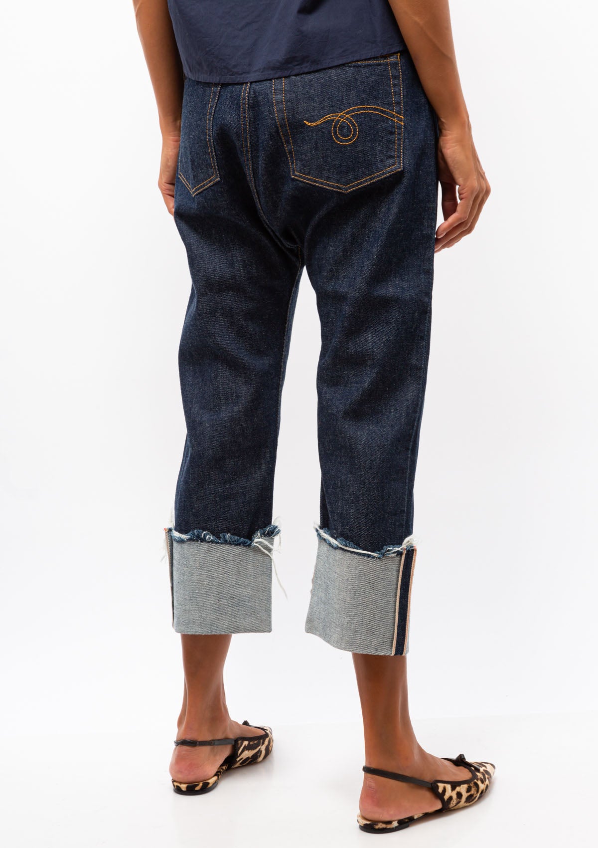 Tailored Drop Jean | Indigo Rinse