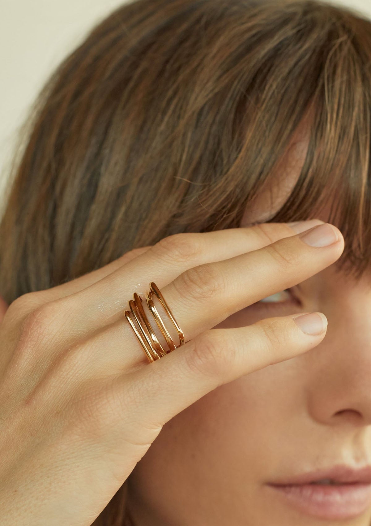 Laini Stacking Rings | Gold