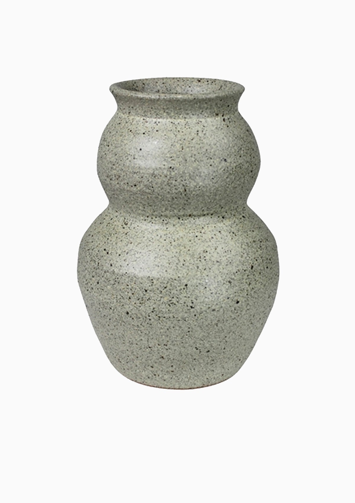 Tarpon Gourd Vase | Speckled Gray