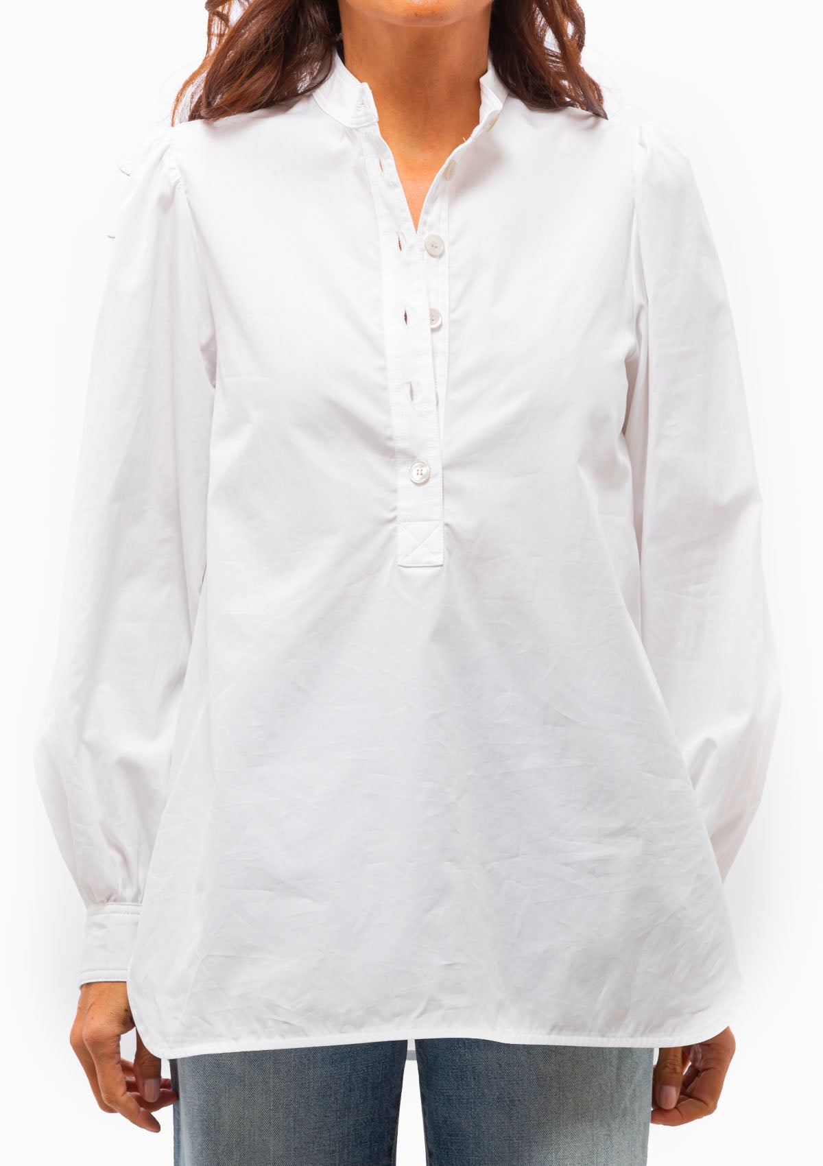 Aloe Blouse | Blanc