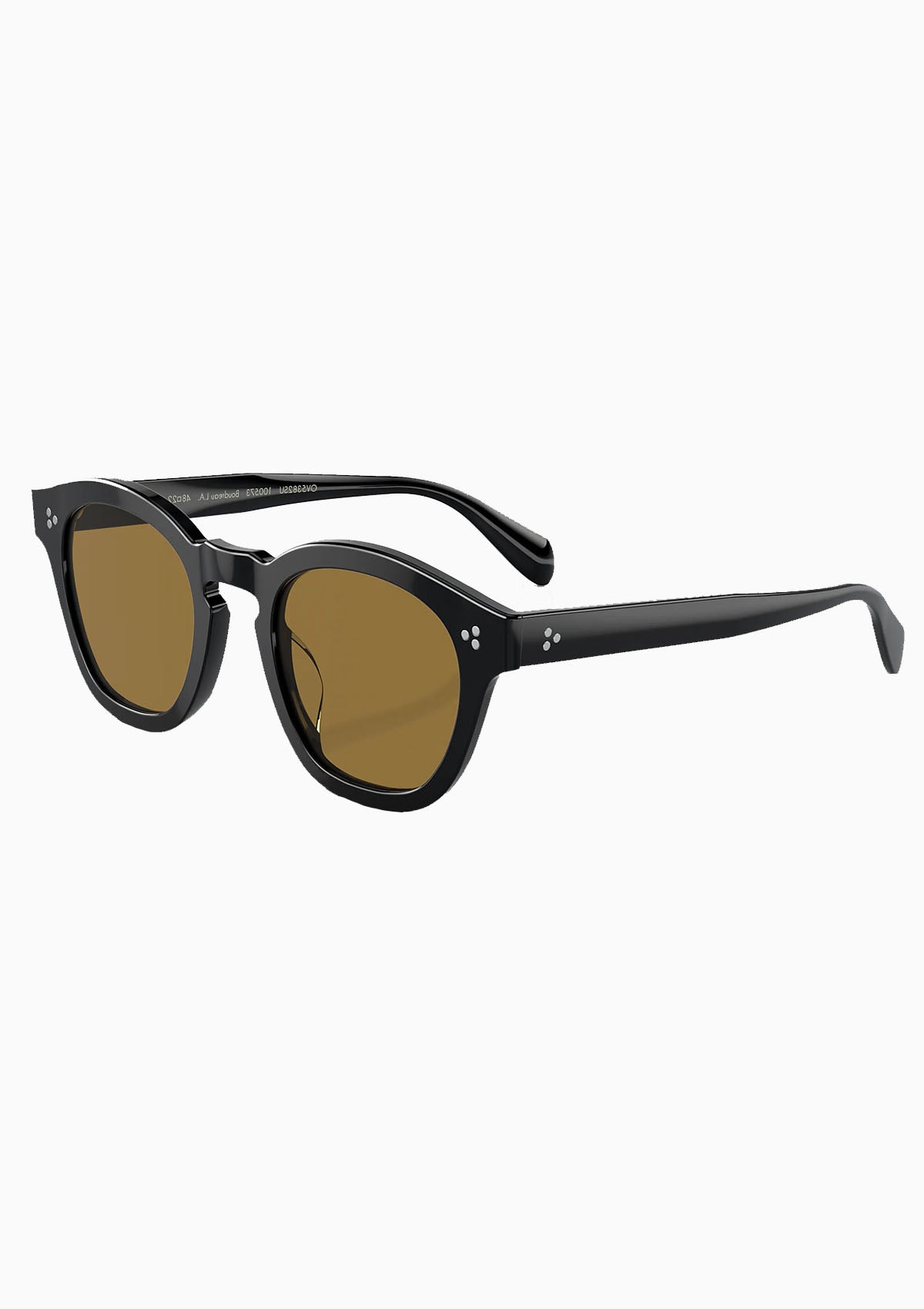 Boudreau LA Sunglasses | Black/Cognac