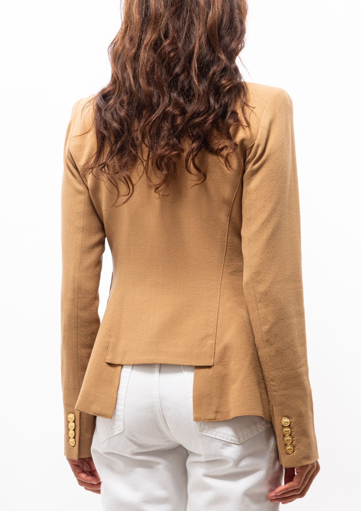 Classic Duchess Blazer | Camel