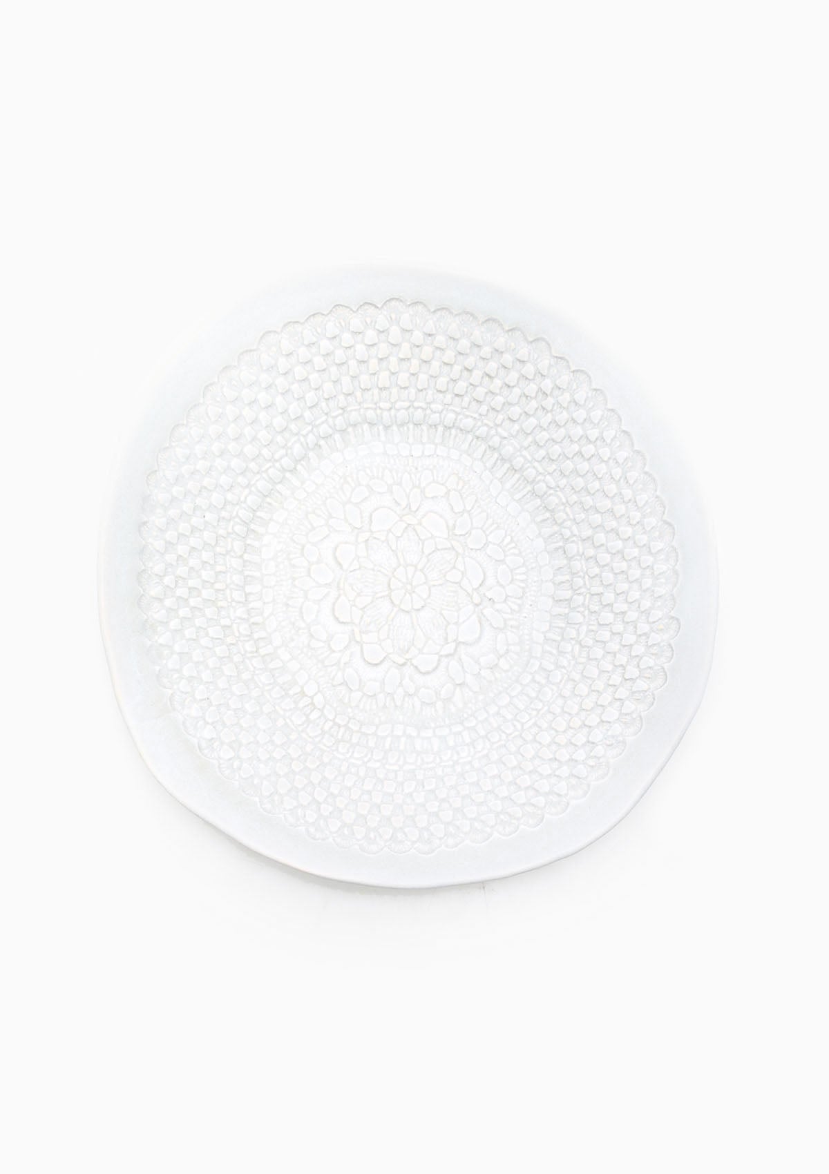 Chamberlin Platter | White