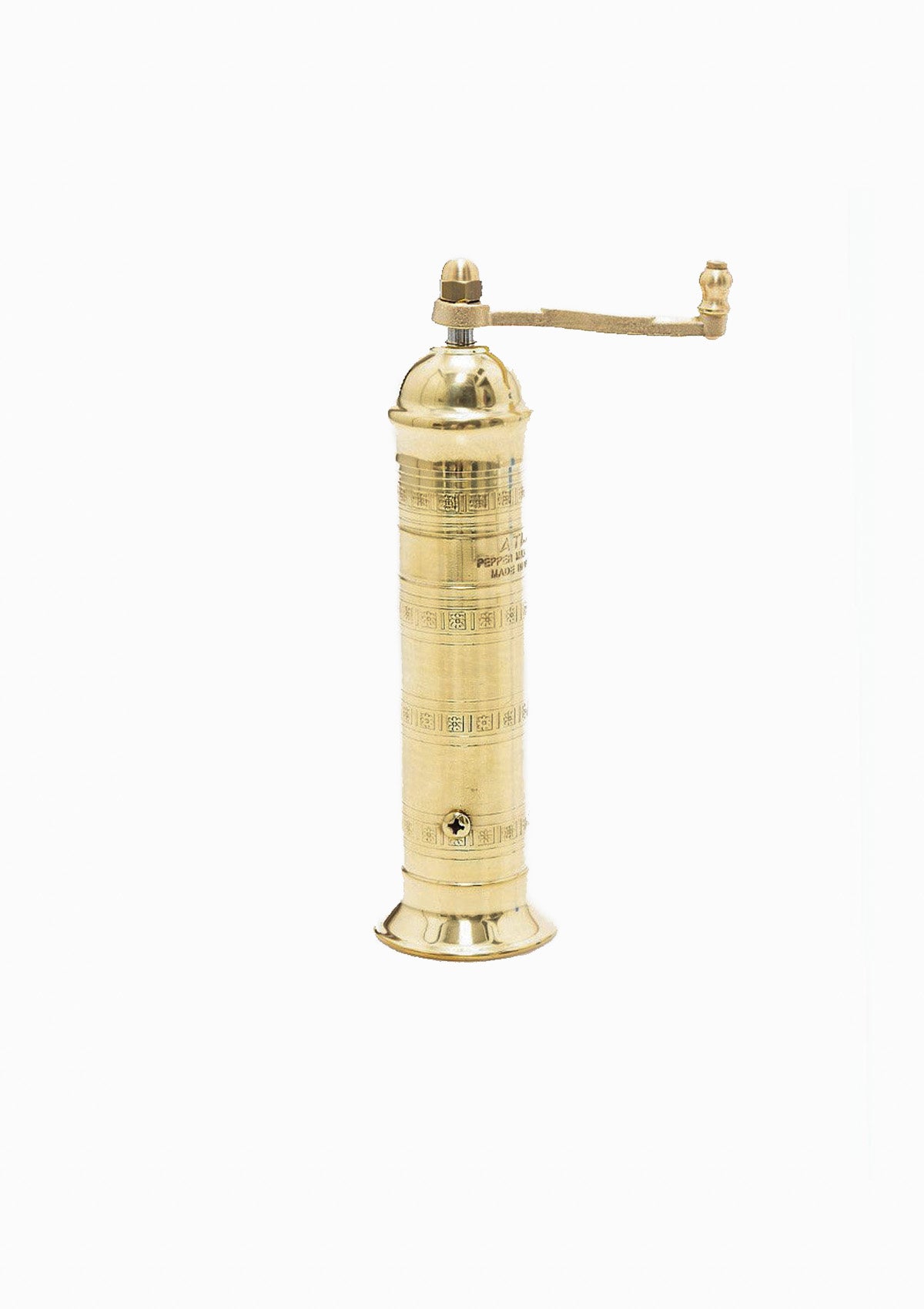 Pepper Mill, 8" | Brass